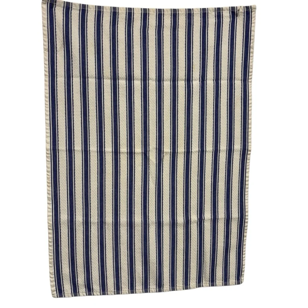 Williams & Sonoma Cotton Dish Towel & 1 from Austria Blue & White LG Like New